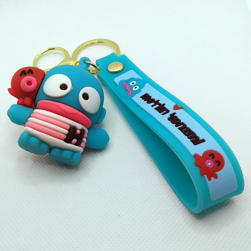 พวงกุญแจ Hangyodon ทำจากยาง มี 6 ลาย น่ารักทุกลาย