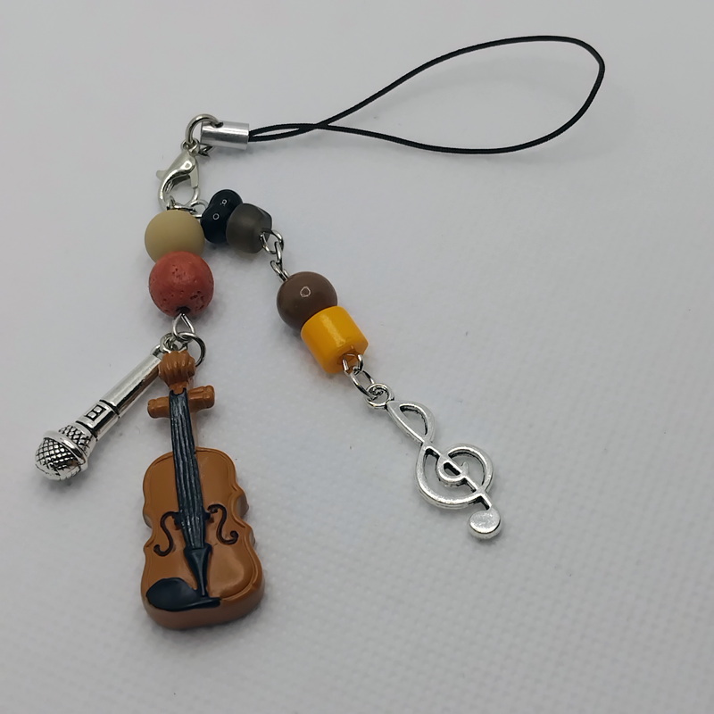 Violin Phone Strap/Keychain