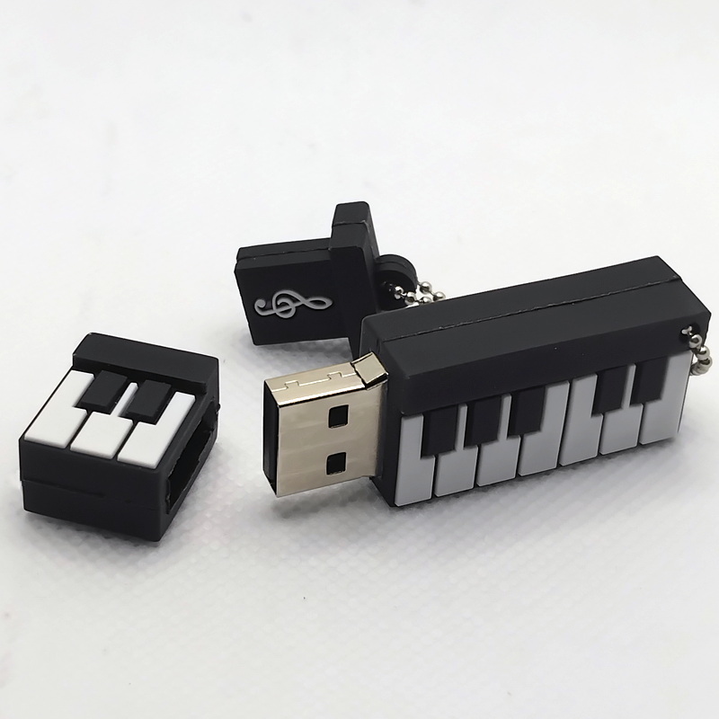 64GB Flash Drive, Piano Key Design