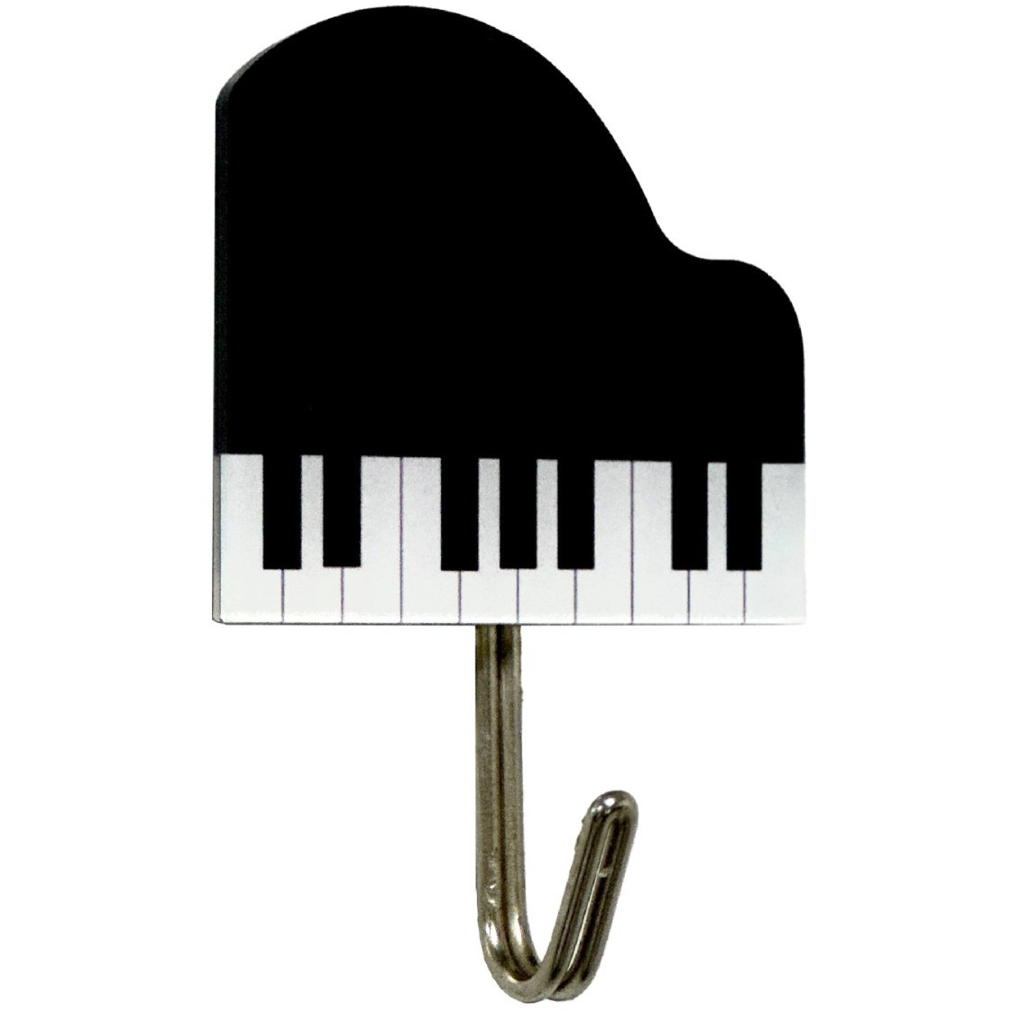 Grand Piano Wall Hook (Adhesive, 5x7.5 cm)