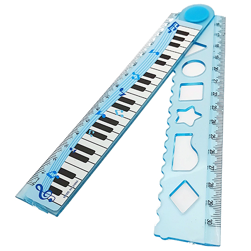 Piano Keys Blue